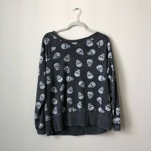 Grayson/Threads Skull crew neck sweater